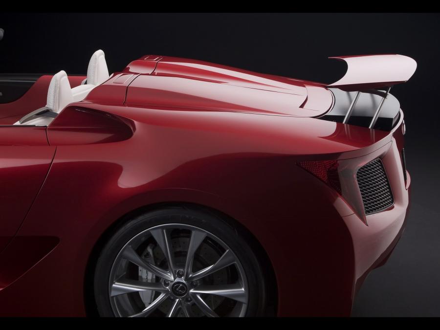  Lexus LF-A Roadster Concept 2008 года  (фото 62 из 101)